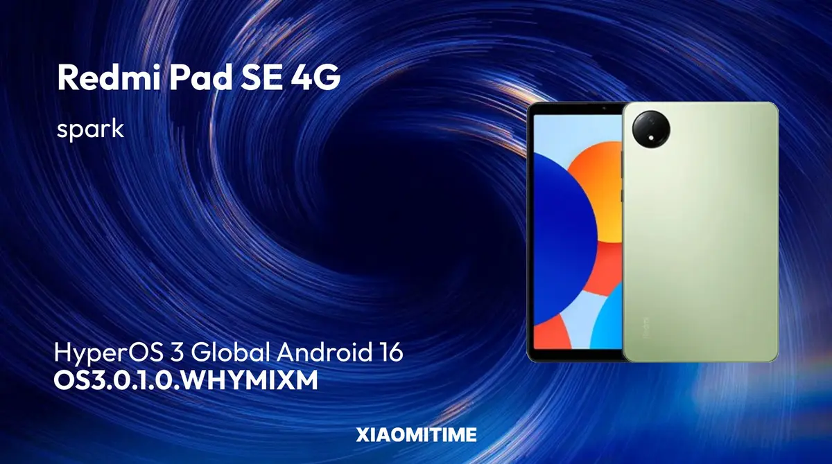 تحديث HyperOS 3 المستقر لنظام Android 16 يصل إلى Redmi Pad SE 4G