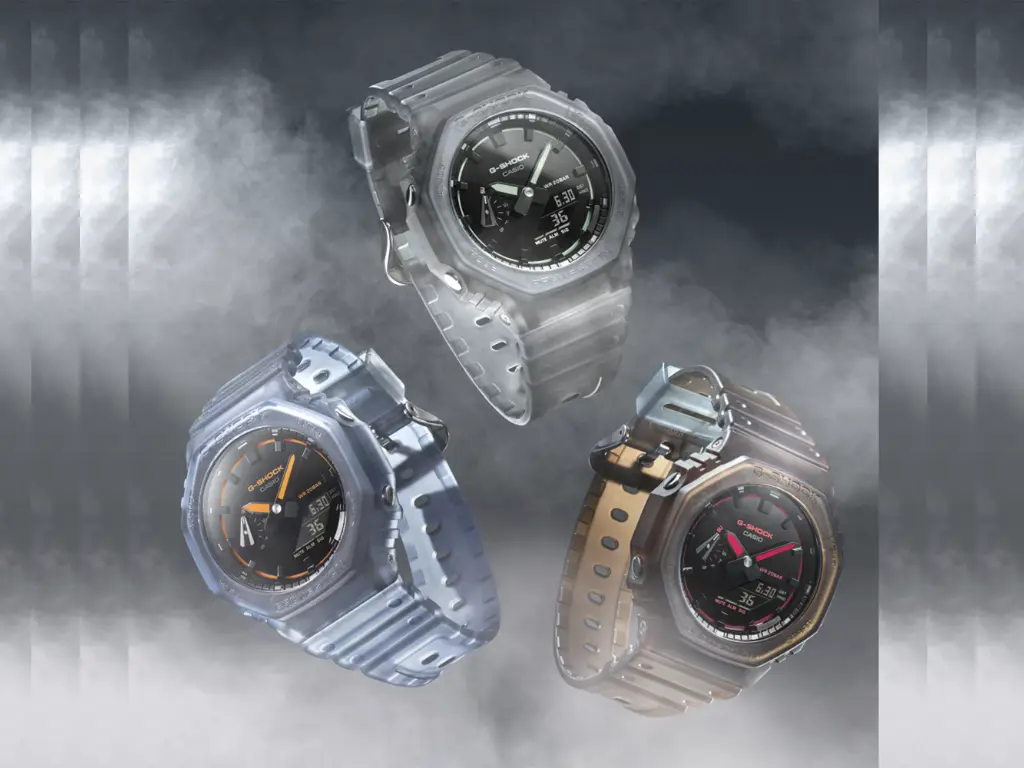 كاسيو تطلق ثلاث ساعات G-Shock جديدة مستوحاة من الحياة الليلية