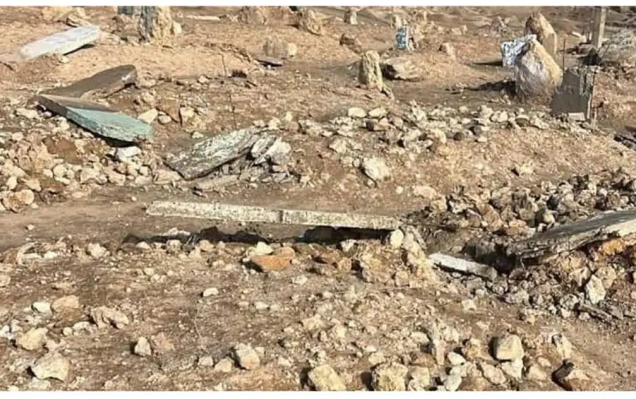 عمليات تخريب للقبور في ريف الرقة الغربي وسط اتهامات لـ قسد