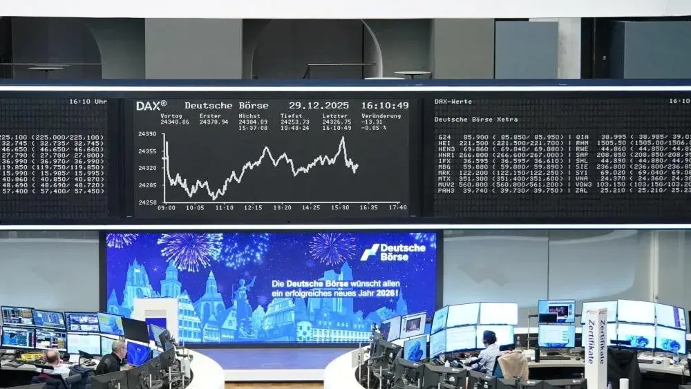 الأسهم الأوروبية تفتتح 2026 بمستوى قياسي جديد