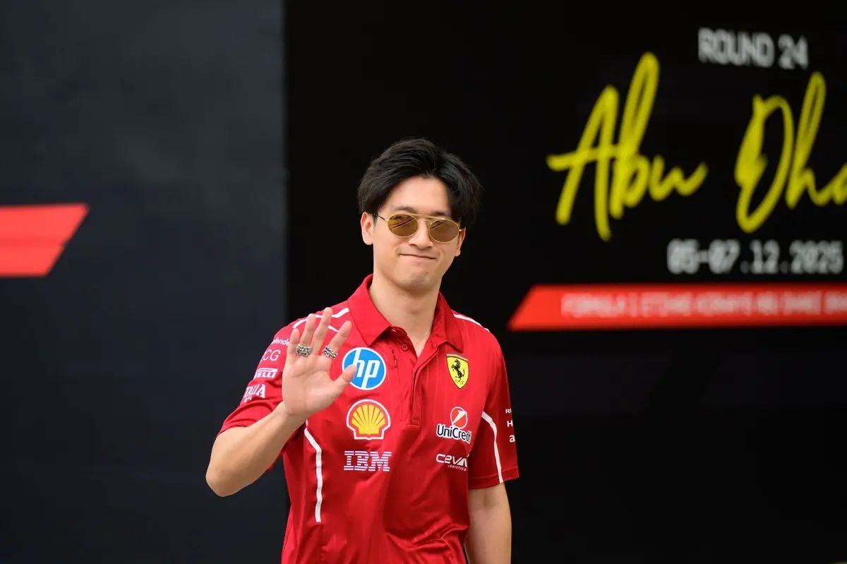 Ferrari F1 parts ways with reserve driver Zhou Guanyu after 2025 stint