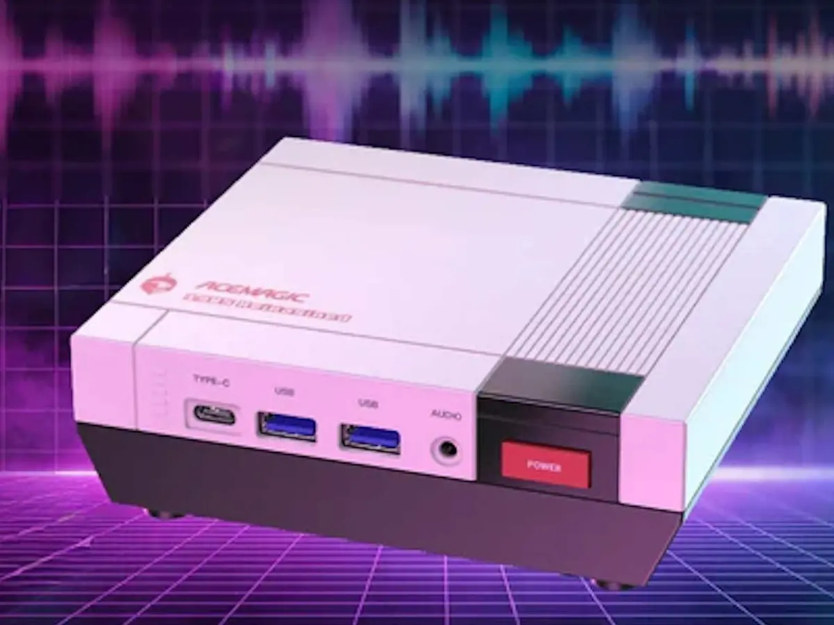 حاسوب Acemagic Retro X5: تصميم NES مع معالج AMD Ryzen AI 9 HX