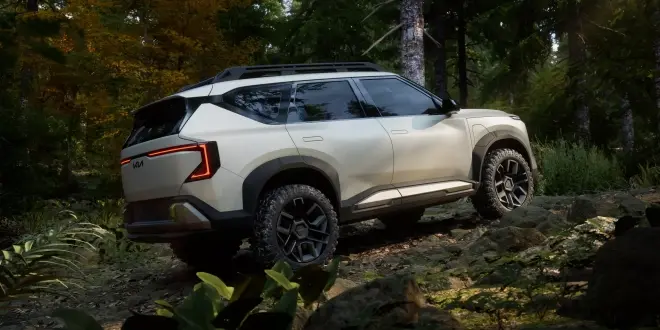 كيا تستعد لتحديث EV5 مرة ثانية قبل 2027 لتحسين التقنية والتصميم - سعودي شفت