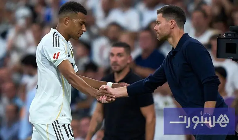 تشابي ألونسو مدرب ريال مدريد: علينا التعامل مع غياب مبابي - هسبورت