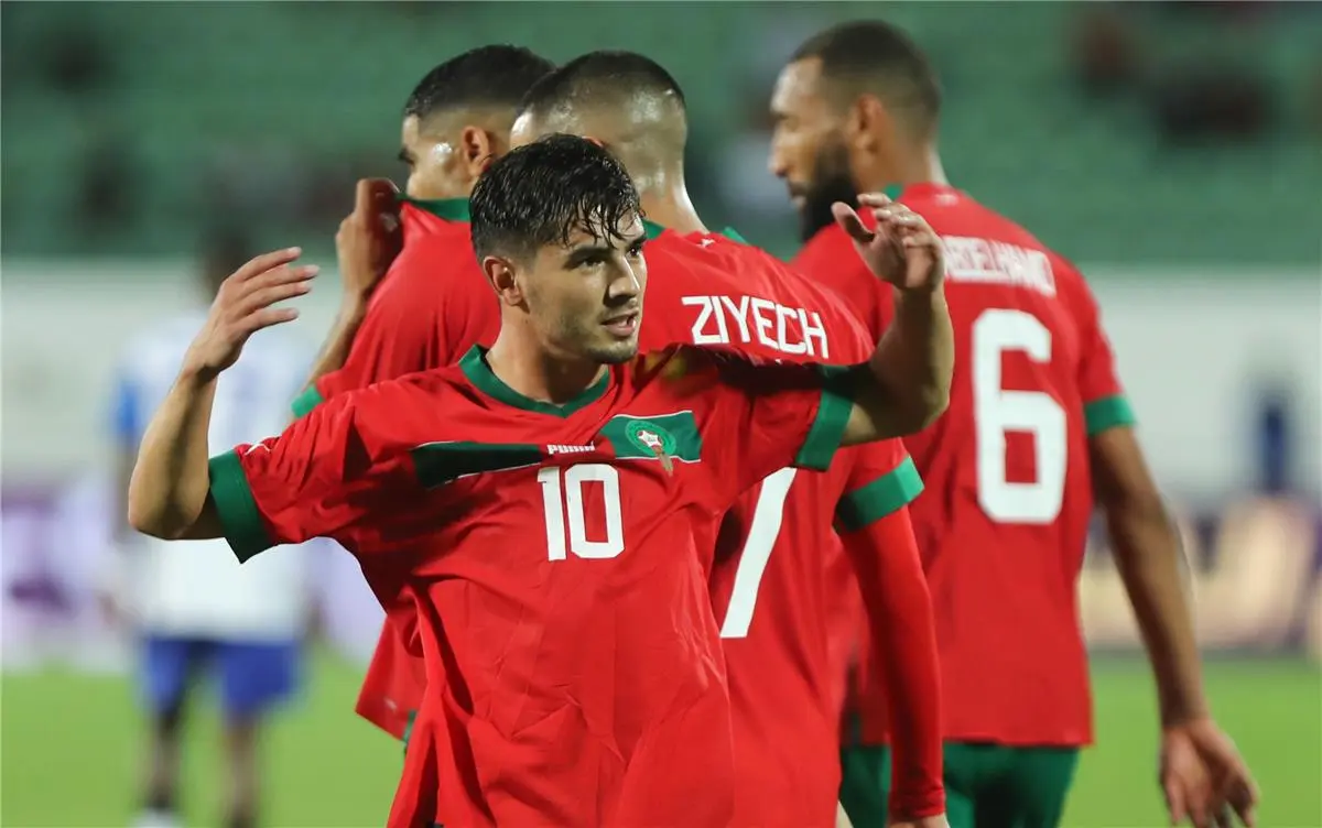 إبراهيم دياز يسجل هدف المغرب الأول أمام تنزانيا