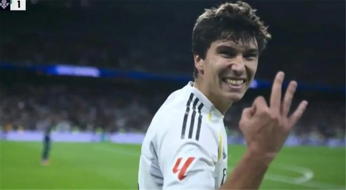 هاتريك وبالكعب.. جونزالو جارسيا يسجل هدف ريال مدريد الرابع أمام ريال بيتيس