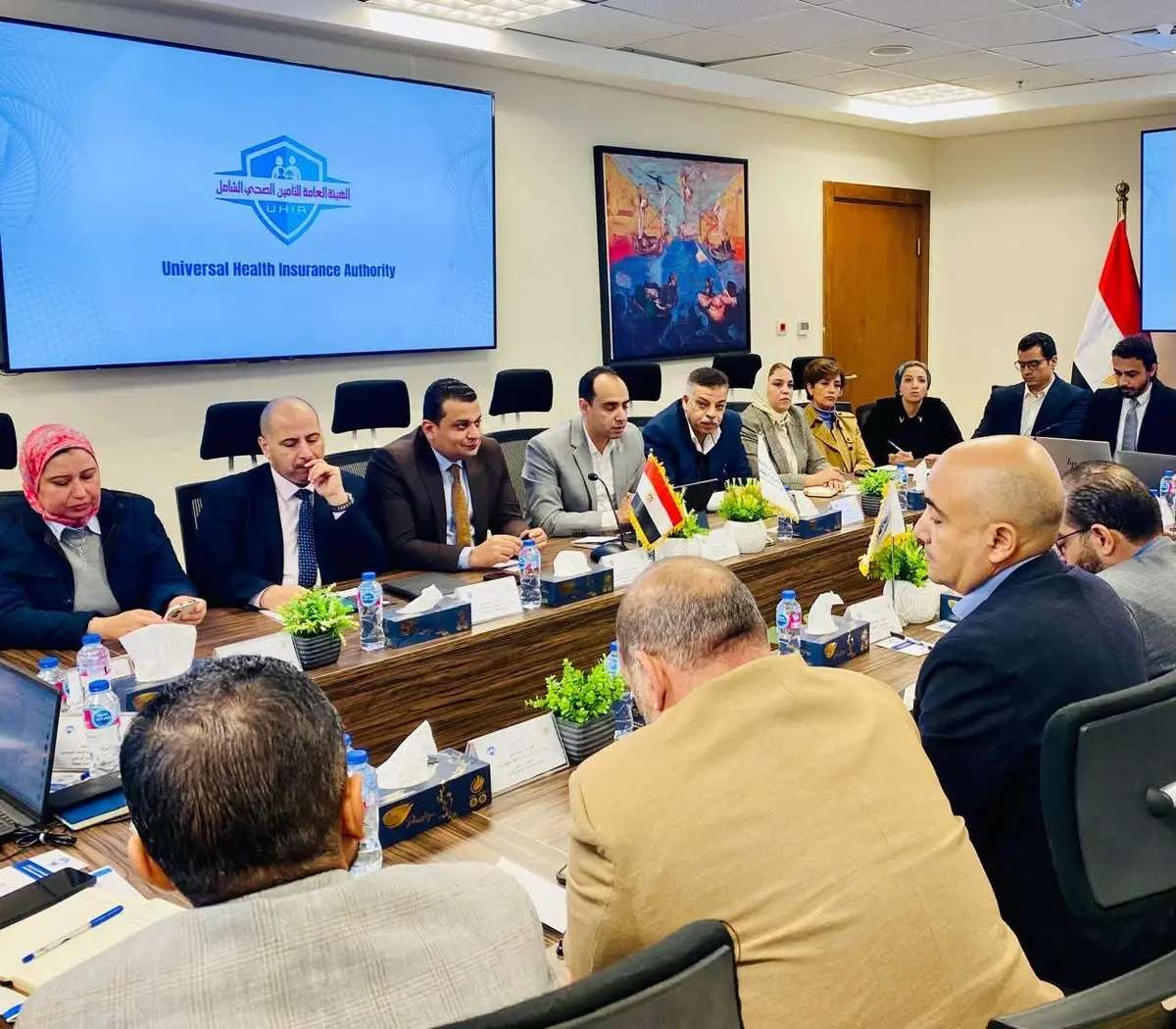 تنسيق مشترك بين التأمين الصحي الشامل والرعاية الصحية لتعزيز جاهزية المنظومة خلال المرحلة المقبلة