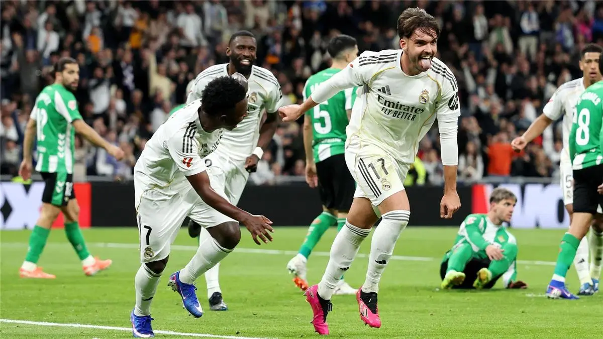 رجل مباراة ريال مدريد وبيتيس في الدوري الإسباني