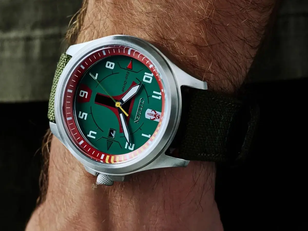 ساعة جديدة من Citizen مستوحاة من بوبا فيت بتقنية Eco Drive