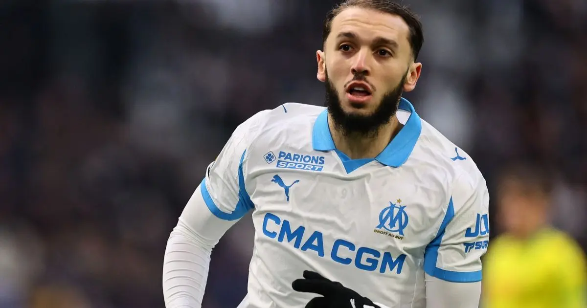 أمين غويري "الغائب عن كأس إفريقيا" يعود في هزيمة مارسيليا بـ9 لاعبين