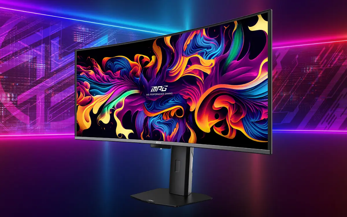 MSI تكشف عن شاشة MPG 341CQR QD-OLED X36 بتقنية QD-OLED الجيل الخامس