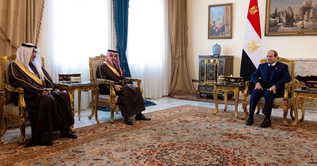 السيسي وبن فرحان يبحثان المستجدات الإقليمية والدولية