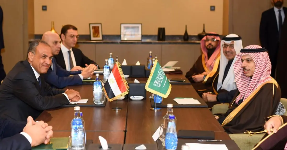 السعودية ومصر تبحثان ملفات غزة واليمن والسودان والصومال