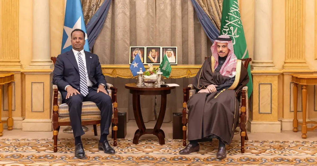 وزيرا خارجية السعودية والصومال يبحثان تعزيز العلاقات والأوضاع بالمنطقة