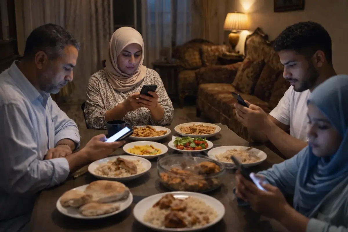 هل انفصلت العائلات بسبب وسائل التواصل؟ - سوالف سوفت