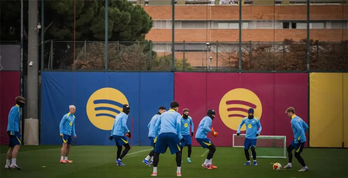 صدمة غير متوقعة في تدريبات برشلونة قبل مواجهة أتلتيك بلباو