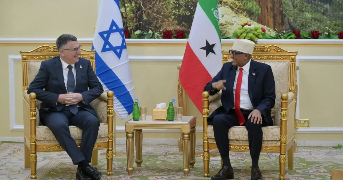 وزير خارجية "إسرائيل" يزور "أرض الصومال".. ومقديشو تدين