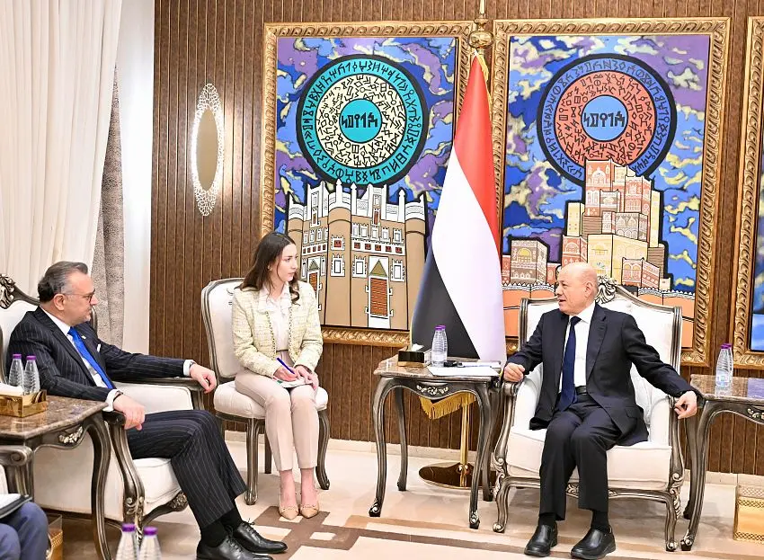 الرئيس اليمني يستقبل كبير مستشاري الرئيس الاميركي