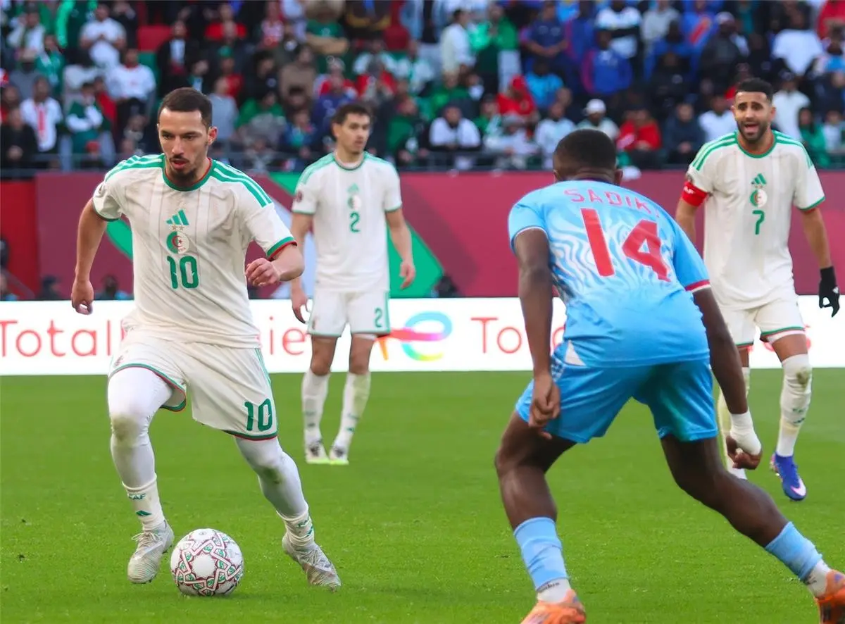 رجل مباراة الجزائر والكونغو الديموقراطية في كأس أمم إفريقيا 2025