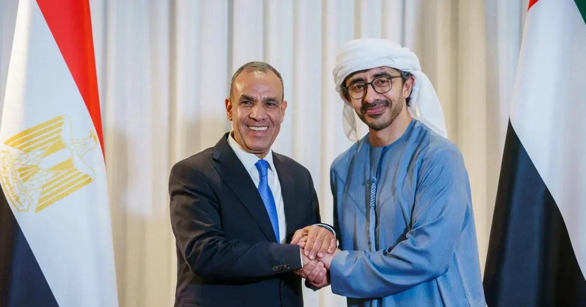 مصر والإمارات تبحثان تطورات فلسطين والسودان واليمن