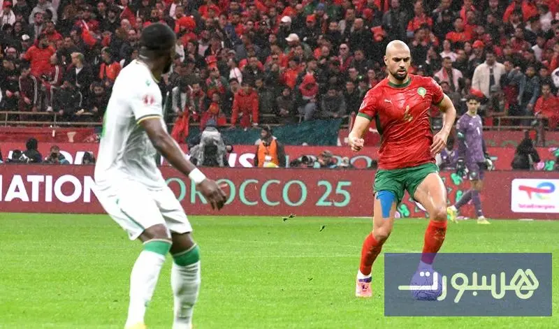 جهود مكثفة لتأهيل أمرابط قبل ربع نهائي كأس إفريقيا أمام الكاميرون‎ - هسبورت