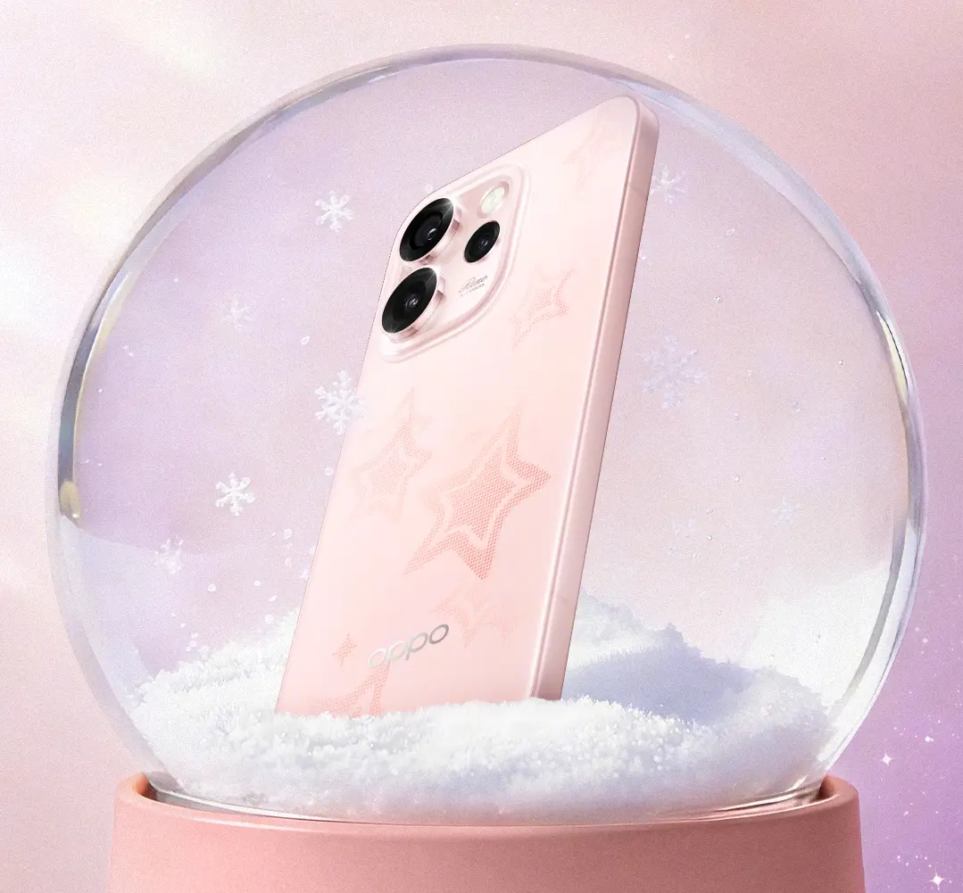 إطلاق هاتف Oppo Reno 15 5G بلون وردي وتصميم نجمي وكاميرات ثلاثية 50MP