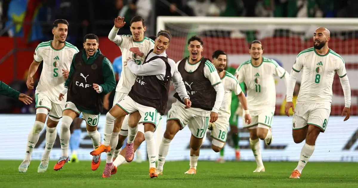 صاروخ بولبينة يرسل الجزائر إلى ربع نهائي كأس أمم إفريقيا