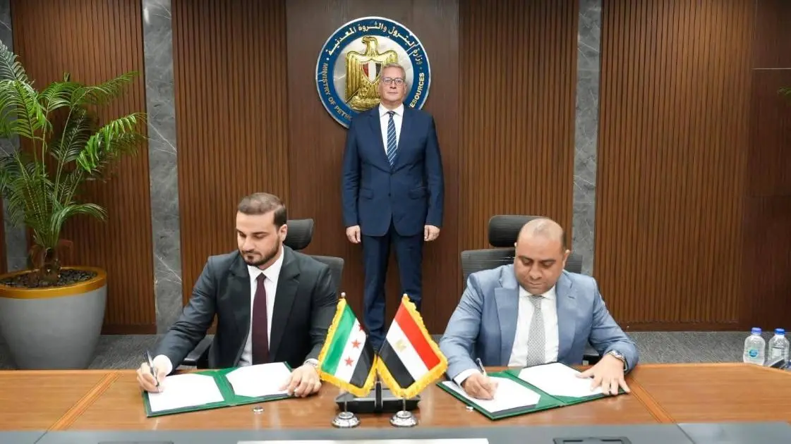 مصر تزود سوريا بالغاز الطبيعي والنفط