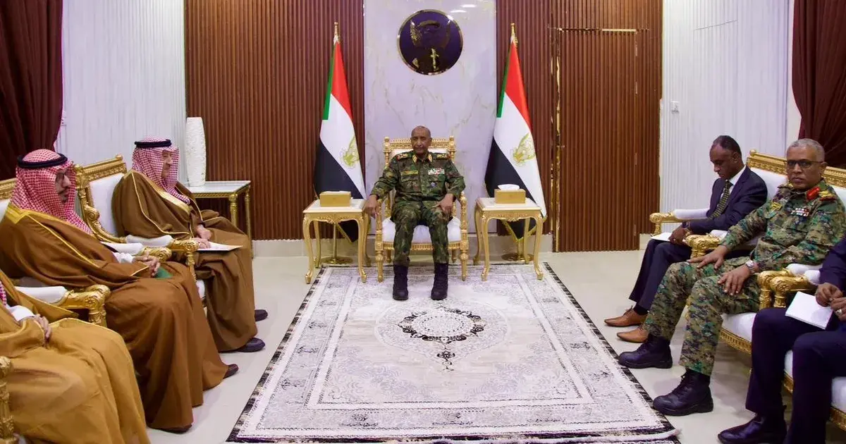 البرهان يستقبل نائب وزير الخارجية السعودي لبحث جهود السلام في السودان