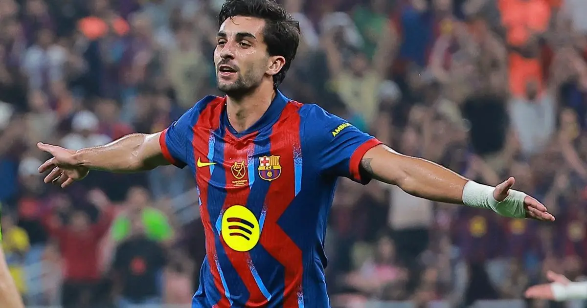شاهد.. برشلونة يهز شباك بلباو برباعية في الشوط الأول من السوبر