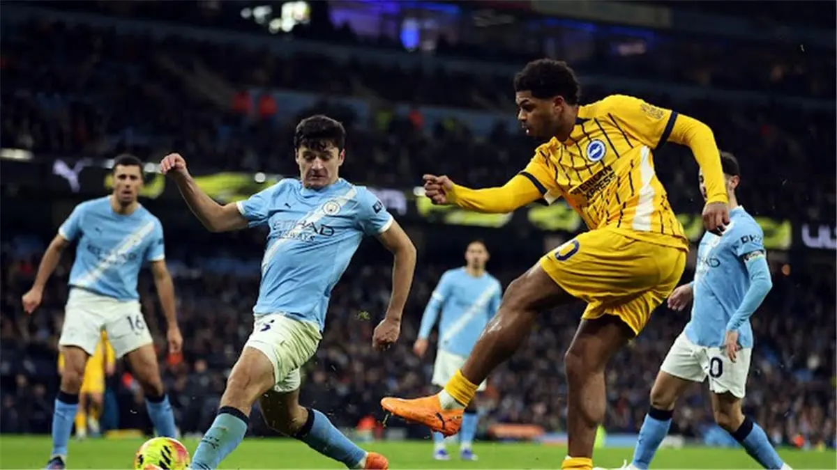 ترتيب الدوري الإنجليزي بعد تعادل مانشستر سيتي مع برايتون