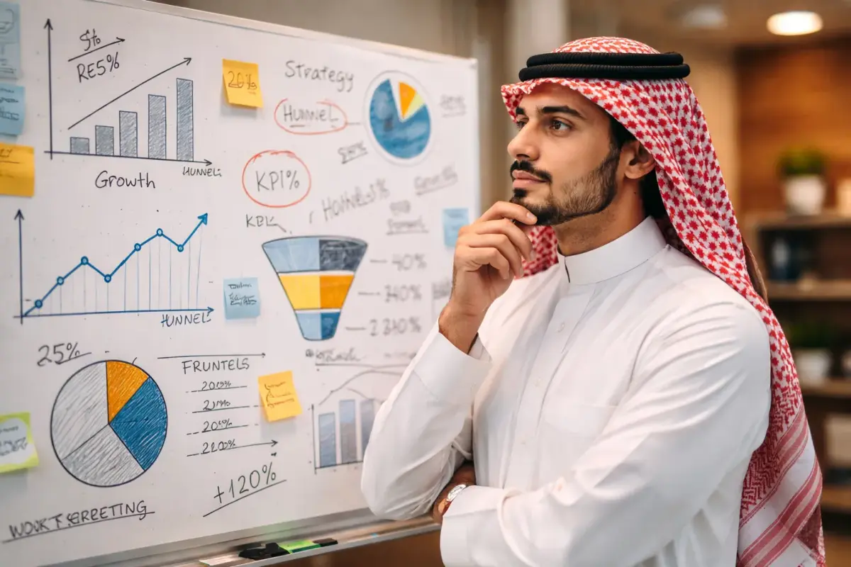 خطة تسويق رقمي ناجحة لمنتجك في 2026 - سوالف سوفت