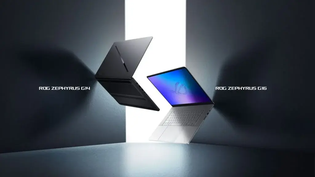 إطلاق ASUS Zephyrus G14 وG16 بمعالجات Intel Core Ultra وشاشات OLED في CES 2026