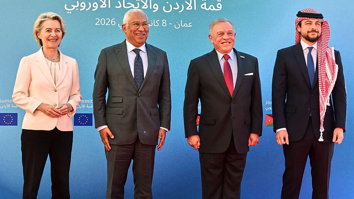 الأردن والاتحاد الأوروبي يطلقان شراكة استراتيجية.. وتأكيد على حل الدولتين ودعم استقرار لبنان وسوريا