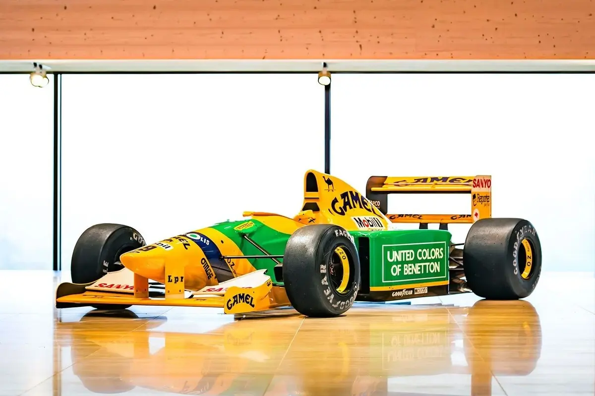 Michael Schumacher's first F1 race-winning Benetton B192 hits auction for €8.5m