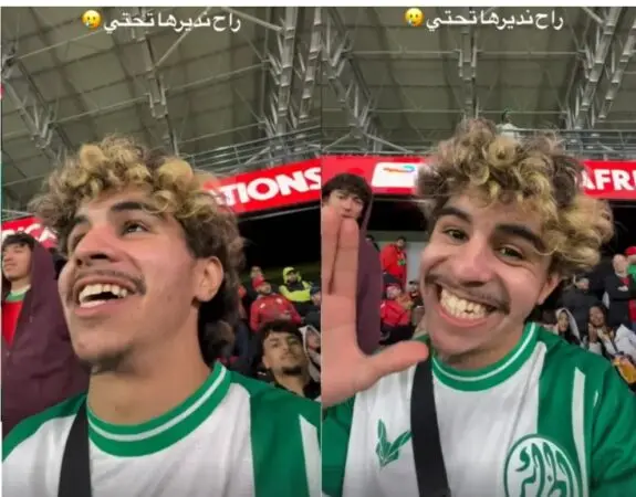 ترقب تقديم المشجع الجزائري الذي تبول عمدا في مدرج ملعب مولاي الحسن أمام النيابة العامة بالرباط – اليوم 24