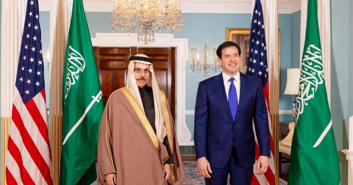 بن فرحان وروبيو يبحثان في واشنطن العلاقات الاستراتيجية