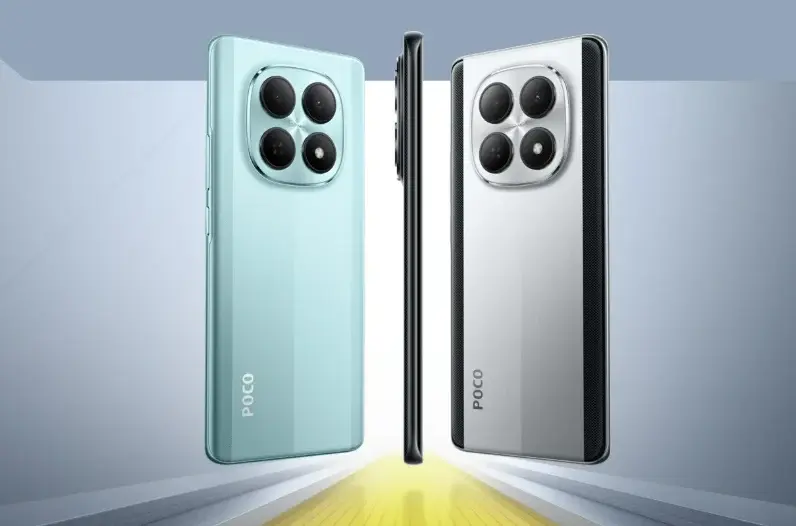 هاتف Poco M8 5G بكاميرا 108MP وشاشة AMOLED تدعم 3200 نت