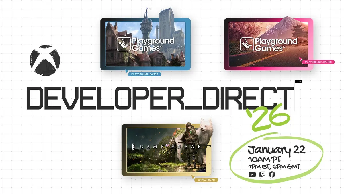 إعلان رسمي: Xbox Developer Direct في 22 يناير الساعة 9 مساءً