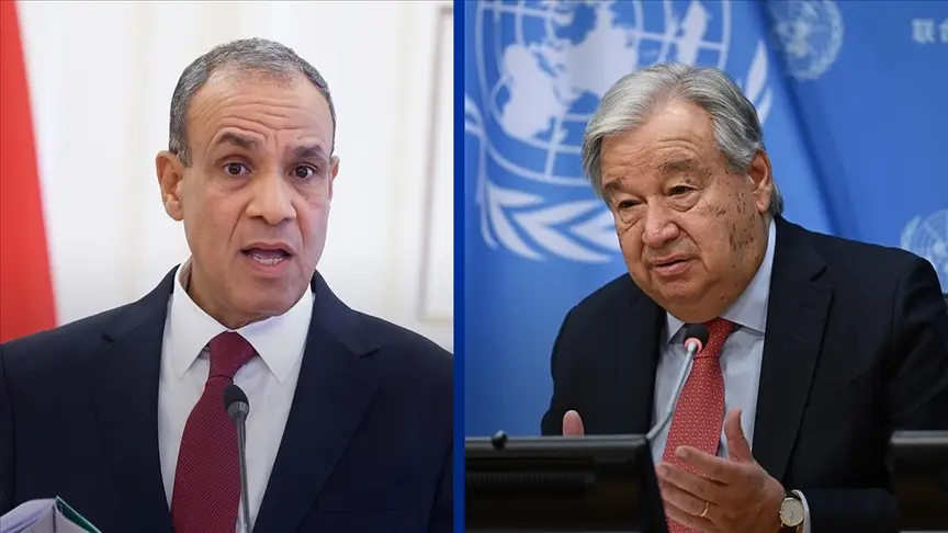 وزير خارجية مصر يشدد لغوتيريش على ضرورة انسحاب إسرائيل من غزة