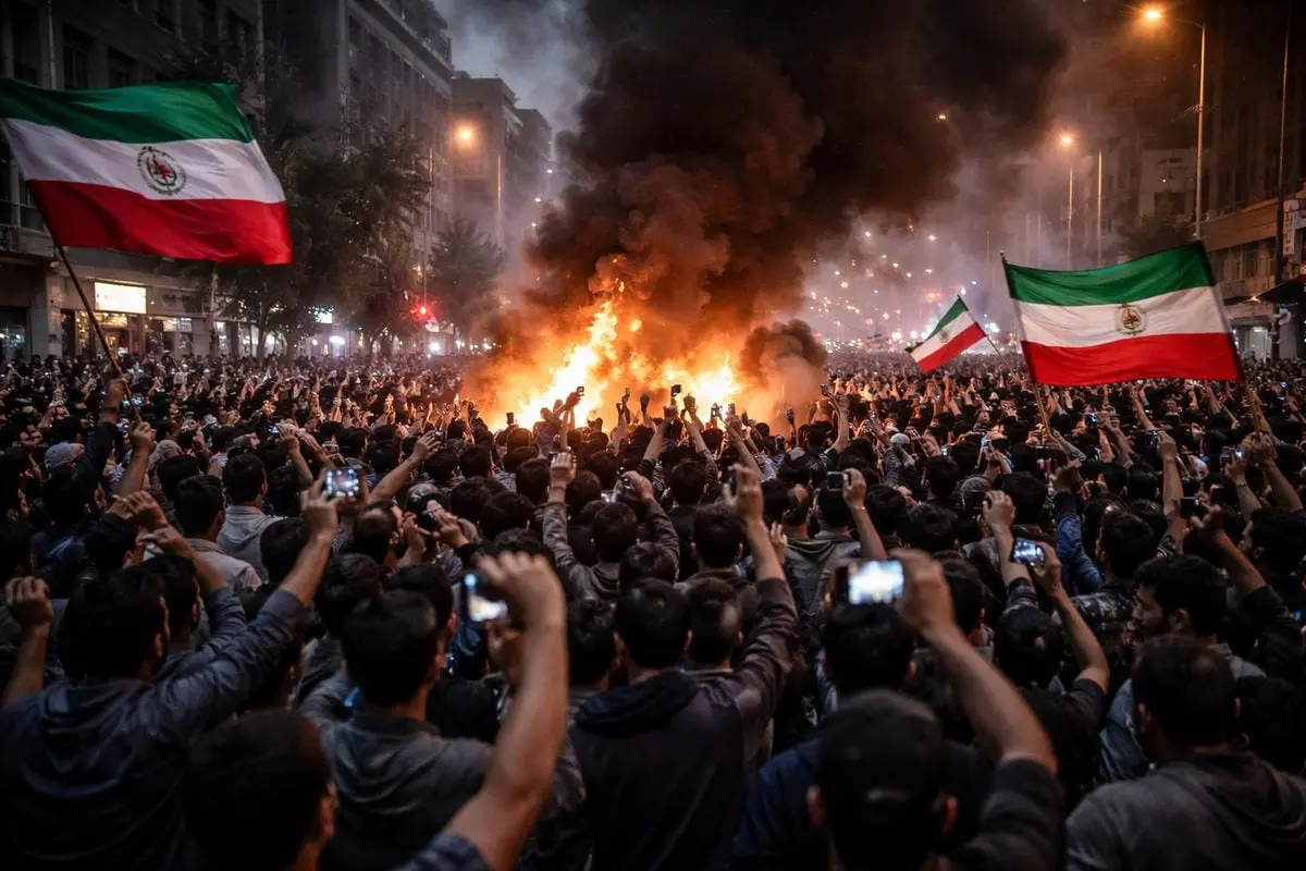 انقطاع الإنترنت والاتصالات الهاتفية في إيران مع تصاعد الاحتجاجات - أموال الغد