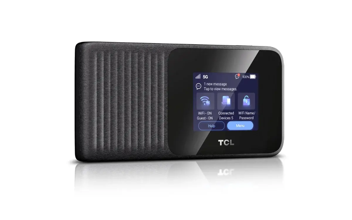 TCL تكشف عن جهاز WiFi محمول 5G وراوتر BE36 في CES 2026