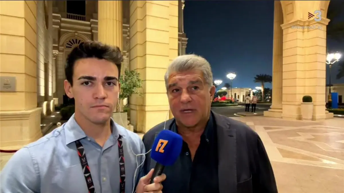 لابورتا: صفقة برشلونة الجديدة تصل اليوم.. وفليك قادر على الفوز بكأس السوبر