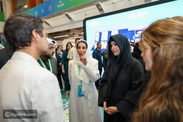 الشيخة لطيفة تكرّم فيلم ليلى في قمة المليار متابع