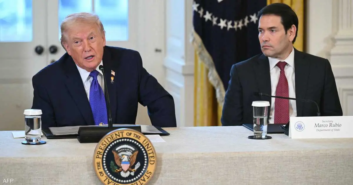 ترامب يتلقى إفادة بشأن خيارات التعامل مع احتجاجات إيران