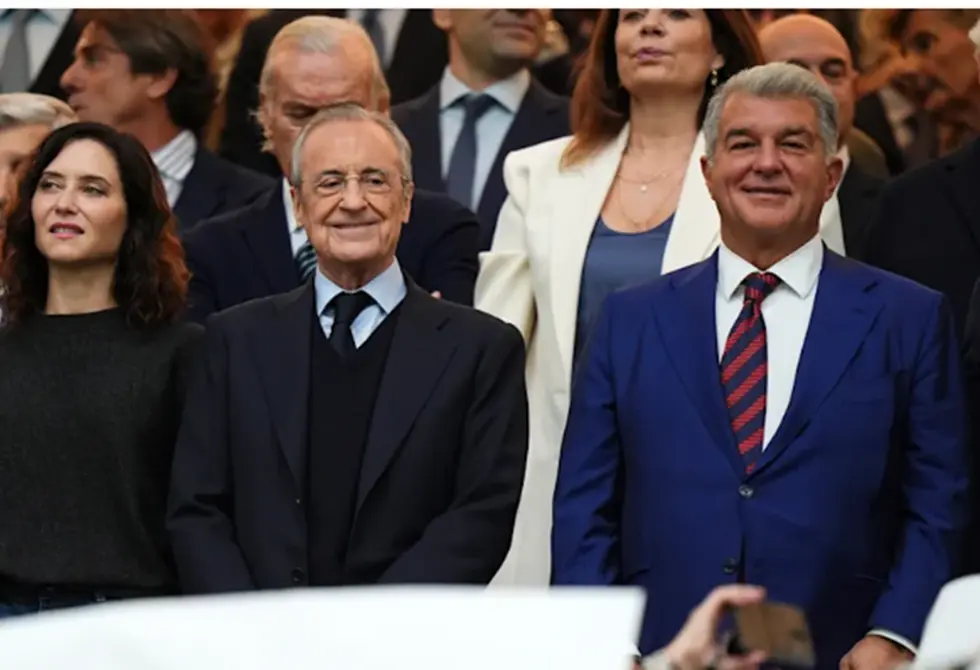 رئيس برشلونة يتحدث صراحة عن علاقته برئيس ريال مدريد قبيل مواجهة فريقيهما في نهائي السوبر الإسباني