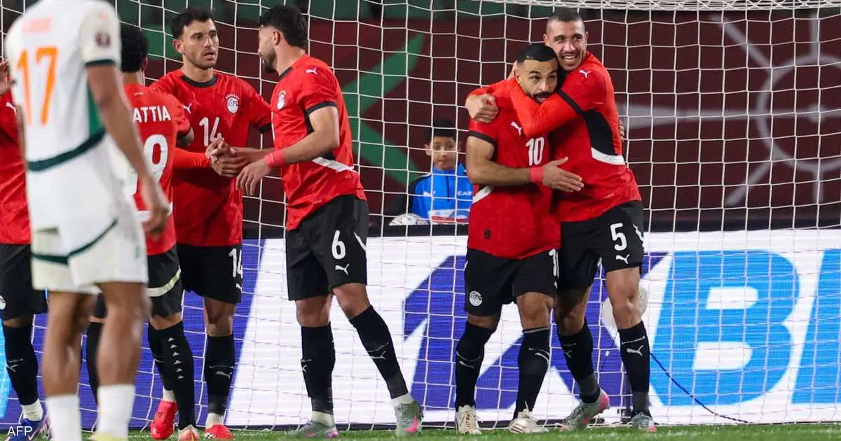 مصر إلى نصف نهائي أمم إفريقيا.. فوز مثير على "الأفيال"