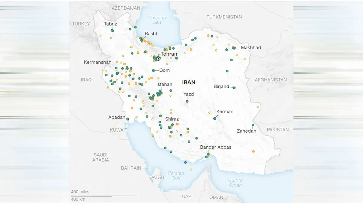 حقيقة مدى انتشار مظاهرات إيران التي "قد تفضي لتغيير جوهري"..ماذا نعلم؟