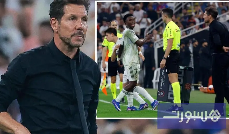 دييغو سيميوني يعتذر لفينيسيوس وبيريز - هسبورت