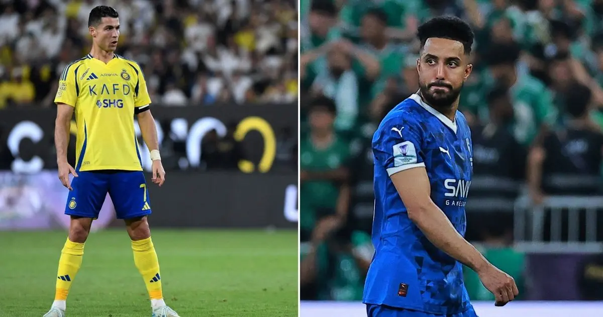 كريستيانو رونالدو وسالم الدوسري.. من يتفوق في ديربي الرياض؟